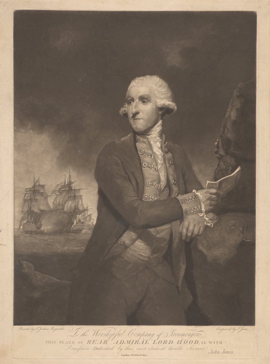 Vice-amiral Lord Hood - John Jones