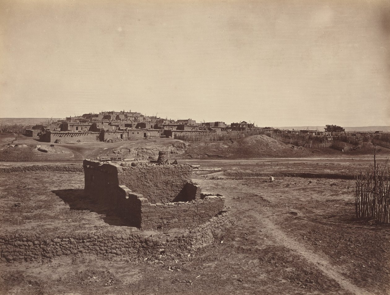 Pueblo Zuni, 1879 - John Karl Hillers