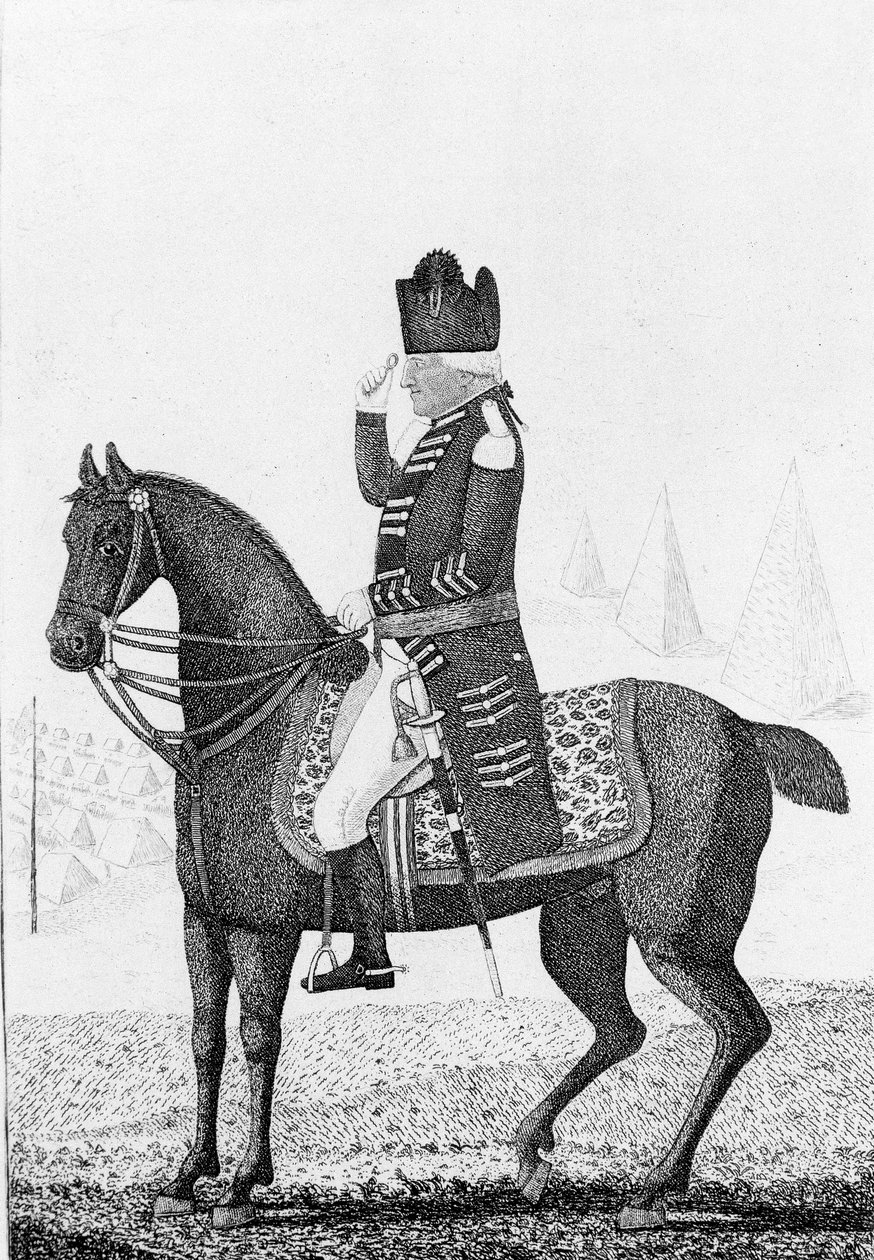 Ralph Abercromby 1734-1801, général écossais, 1801 - John Kay