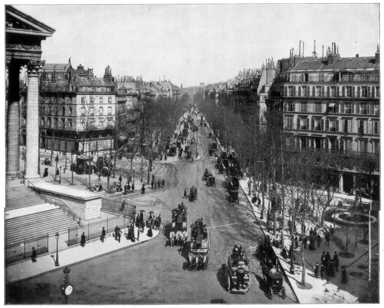 Boulevard de la Madeleine, Paris - John L. Stoddard