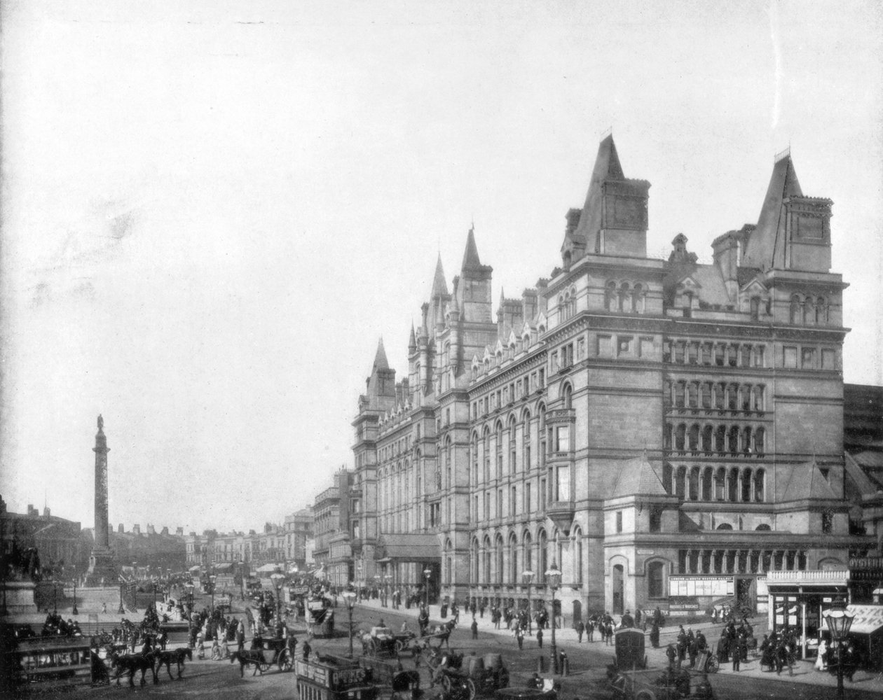 Lime Street, Liverpool, Angleterre, fin du 19e siècle - John L. Stoddard