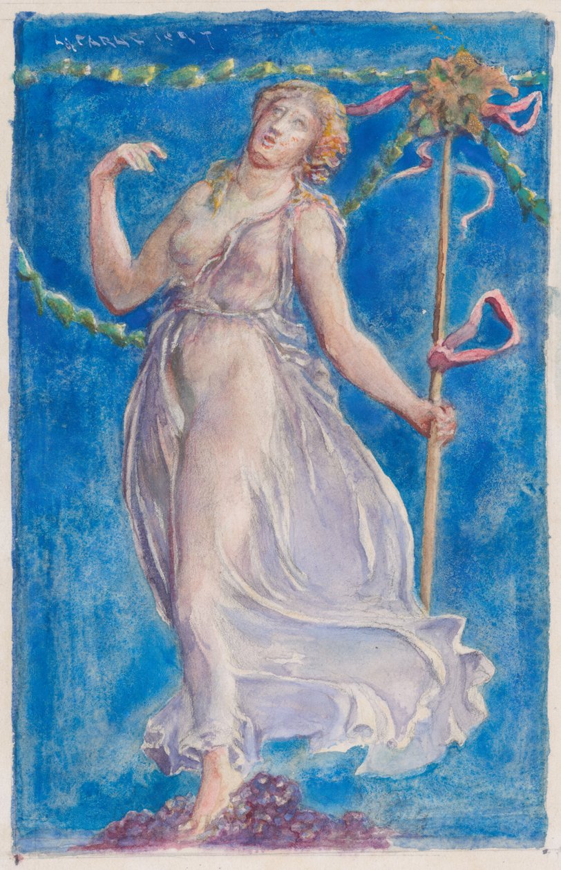 Une Bacchante - John La Farge or Lafarge