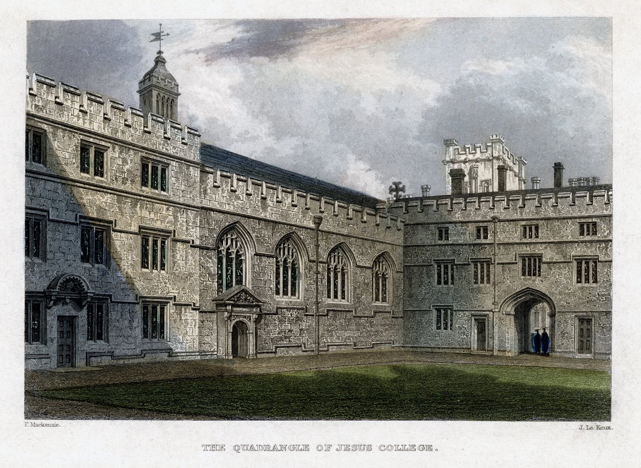 Le Quadrilatère du Jesus College, Université d