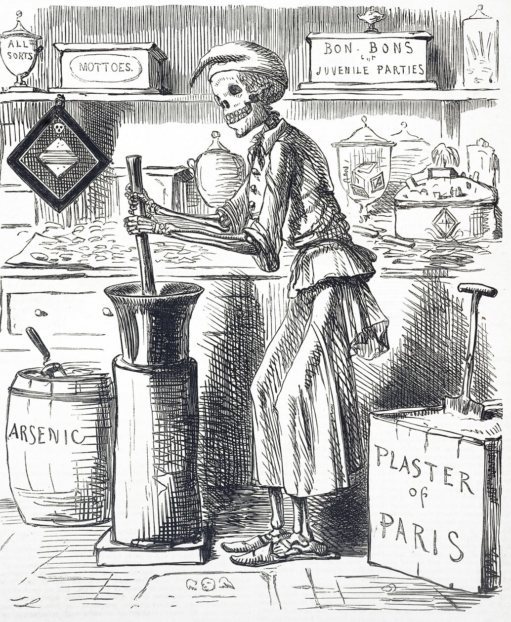 Caricature intitulée 