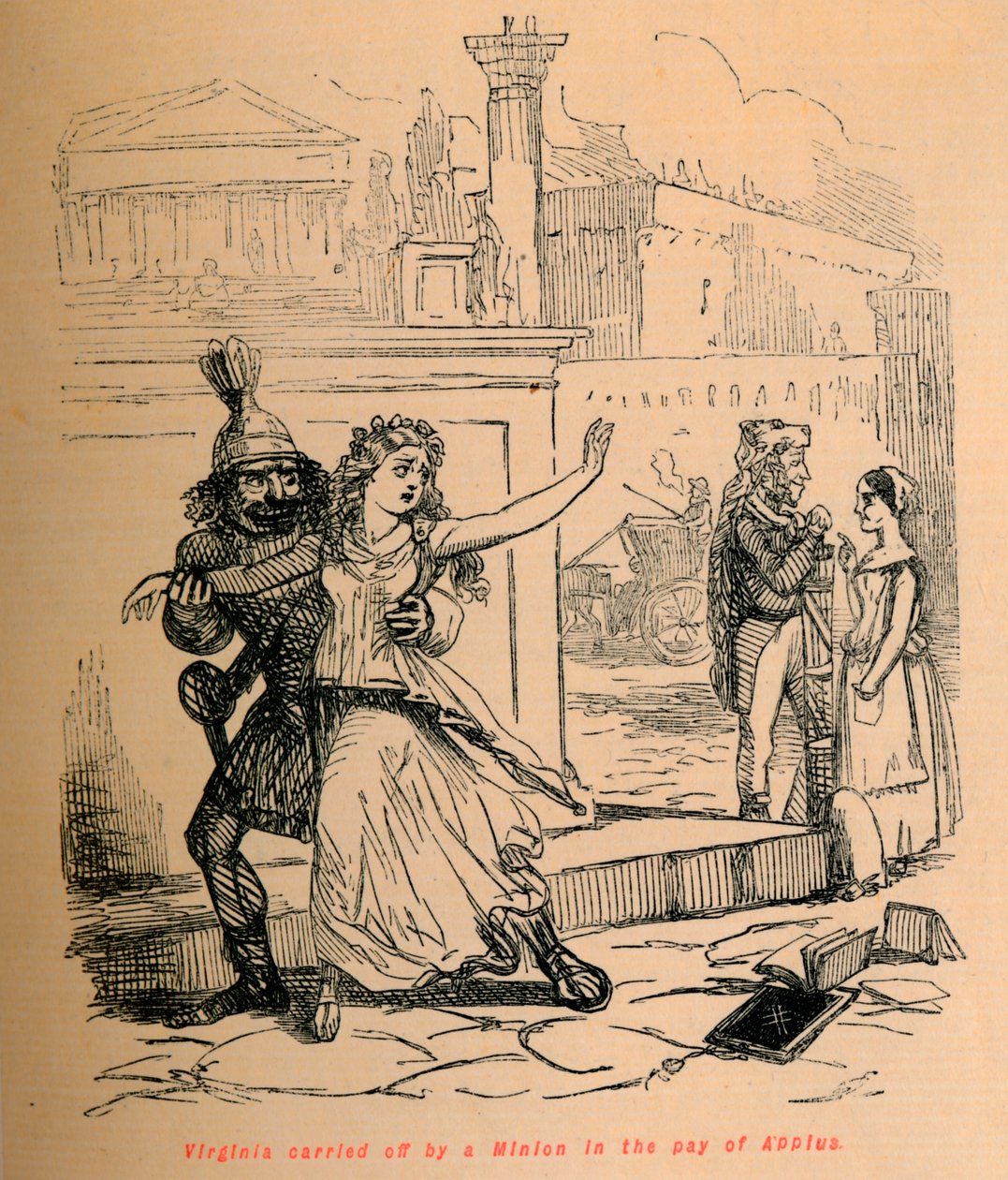 Virginia enlevée par un sbire à la solde d