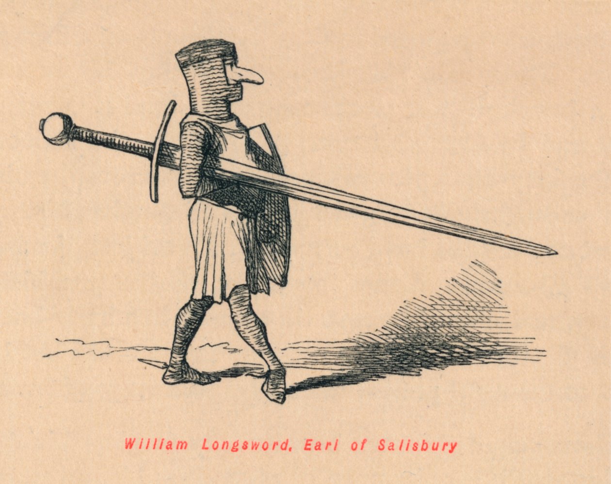 Guillaume Longue-Épée, Comte de Salisbury - John Leech