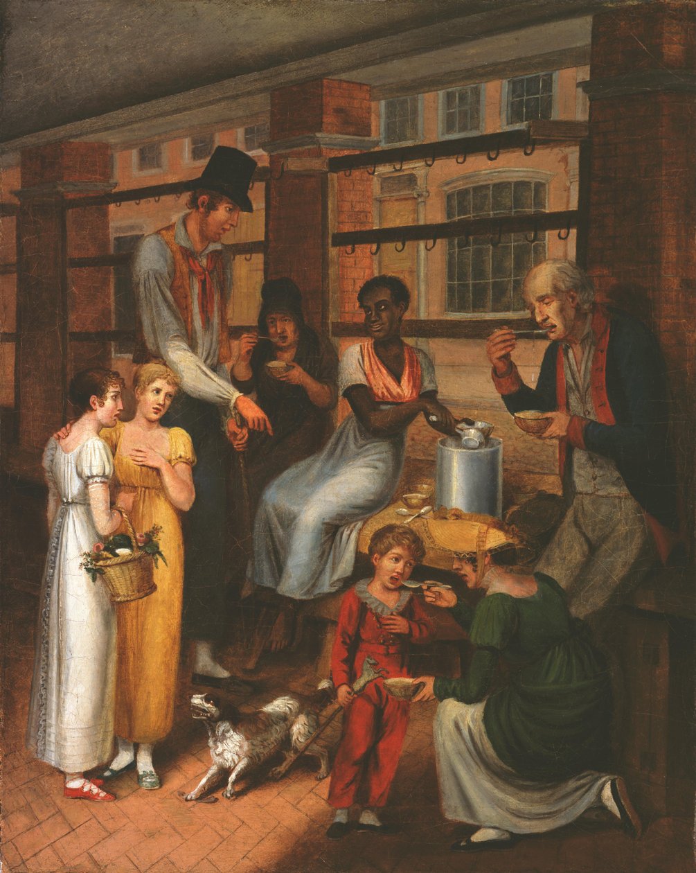 Pepper-Pot : une scène au marché de Philadelphie - John Lewis Krimmel