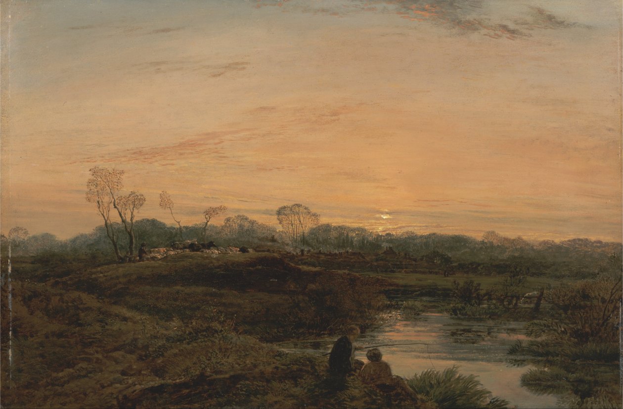 Soirée, Bayswater - John Linnell
