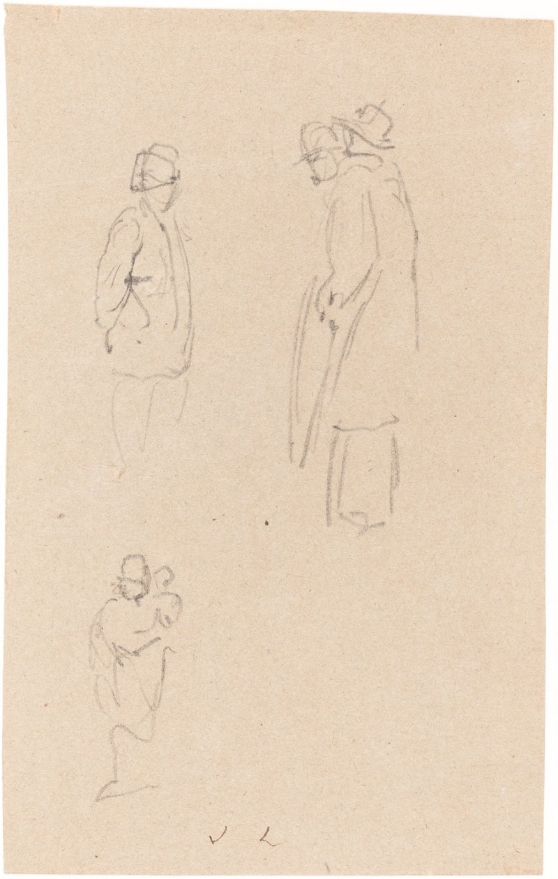 Études de figures - John Linnell