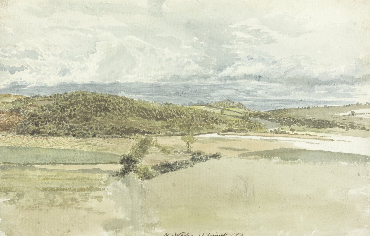 Paysage au nord du Pays de Galles, 1813 - John Linnell