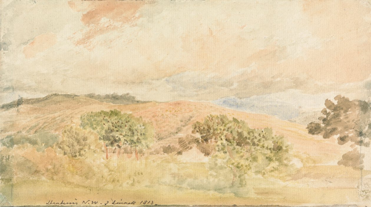 Llanberis, nord du Pays de Galles - John Linnell