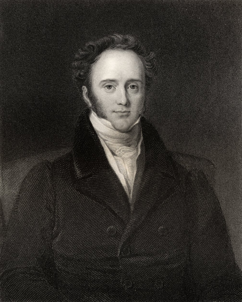 Henry John Temple, 3e Vicomte Palmerston, gravé par H.R. Cook (fl.1813-47), de 
