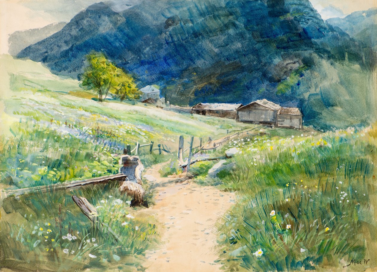 Juin dans le Tyrol autrichien - John MacWhirter