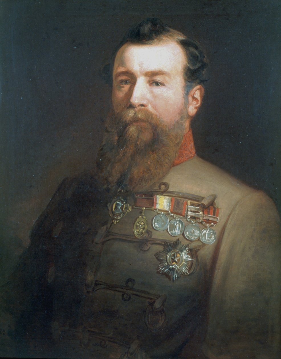 Brigadier Général Sir Harry Lumsden CB (1821-96) vers 1866 - John Maclaren Barclay