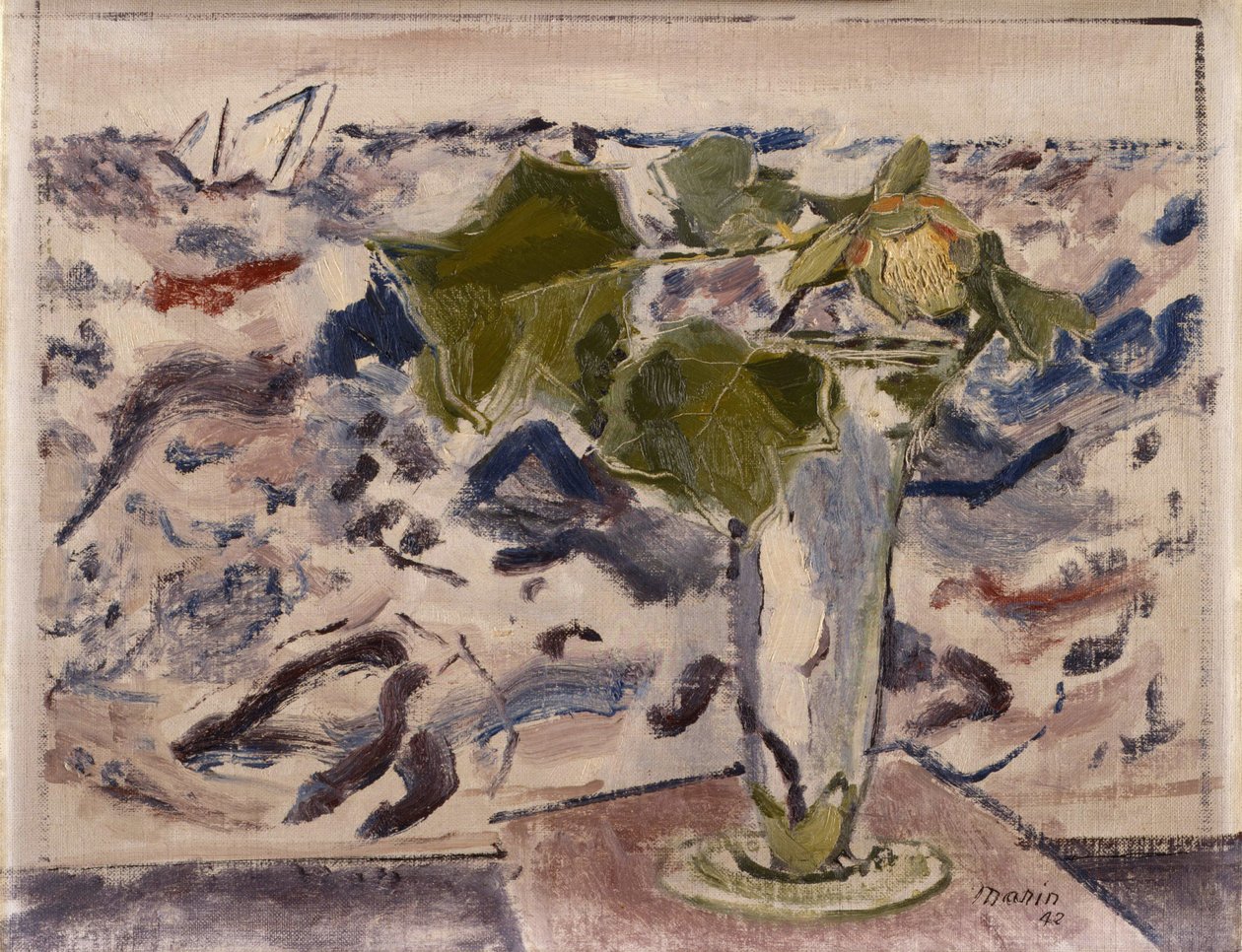 Nature morte et mer - John Marin