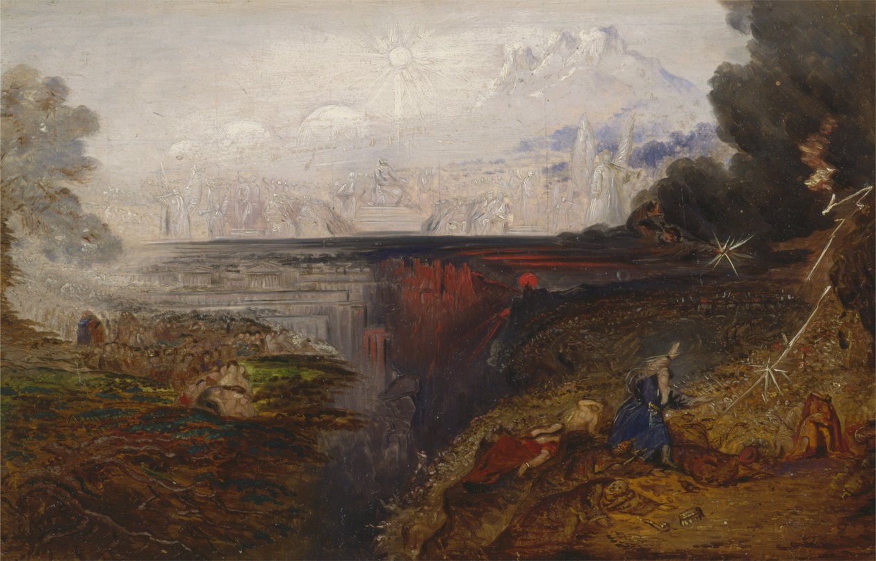 Le jugement dernier (étude) - John Martin