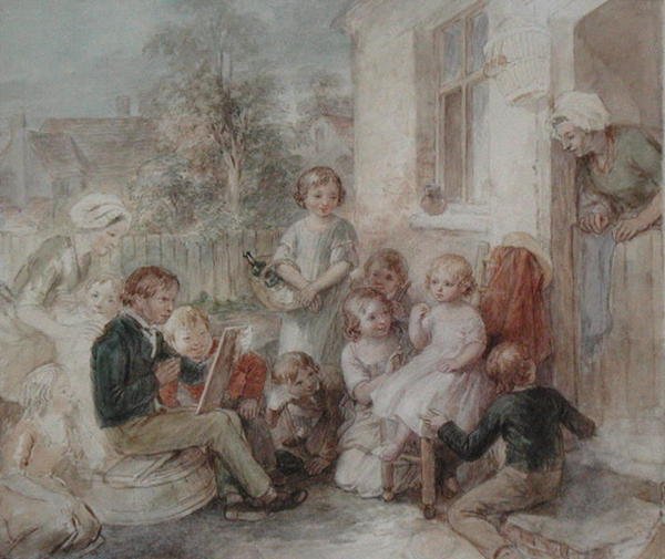 Le jeune artiste, vers 1820 - John Massey Wright