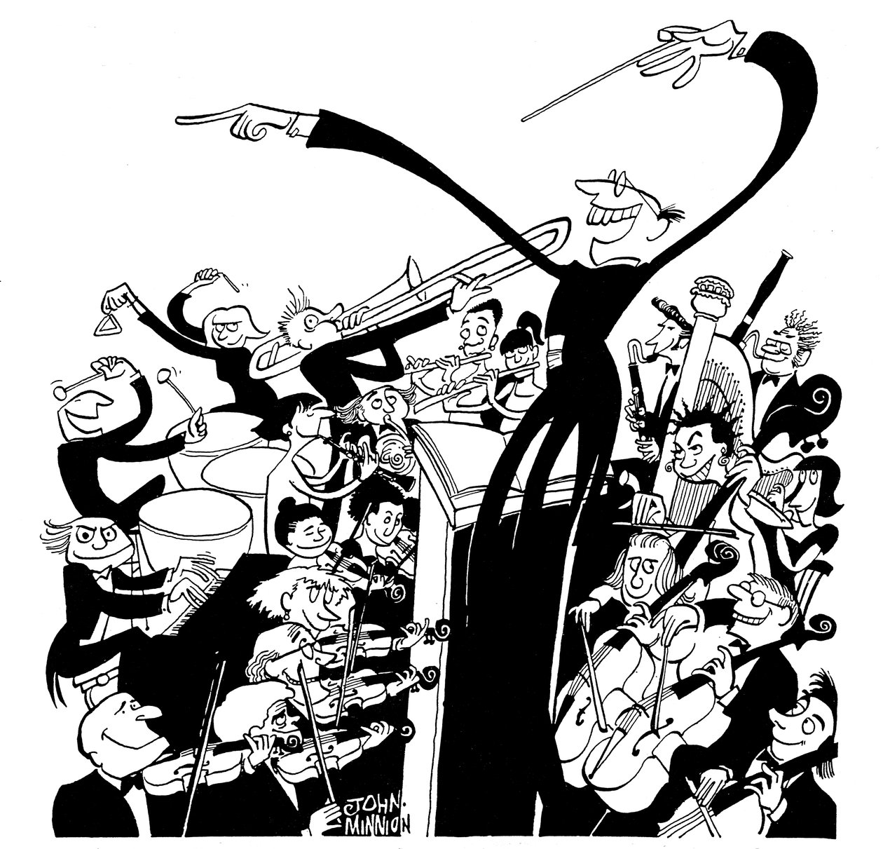 Orchestre et chef d