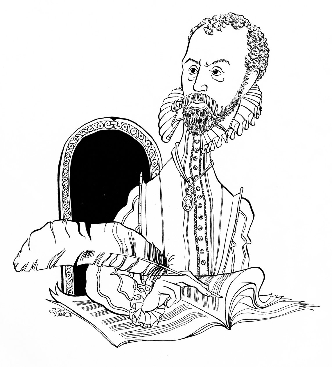 Orlande de Lassus, - Orlandus Lassus, - Orlando di Lasso, - Roland de Lassus, - Roland Delattre - Compositeur franco-flamand de la fin de la Renaissance. - John Minnion