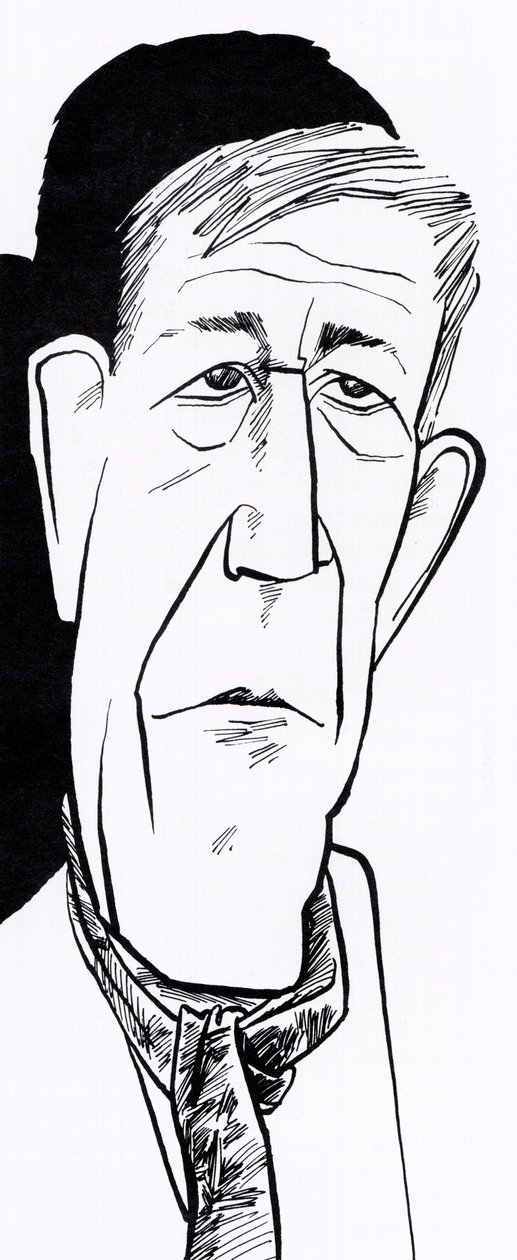 Oskar Kokoschka, caricatures - John Minnion