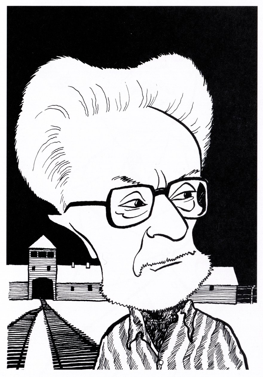 Primo Levi, caricatures - John Minnion