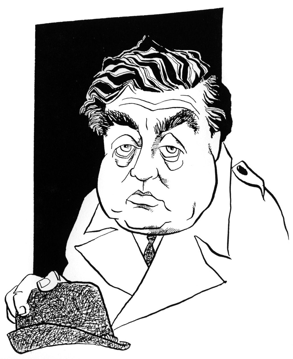 Tony Hancock, caricature de John Minnion - John Minnion