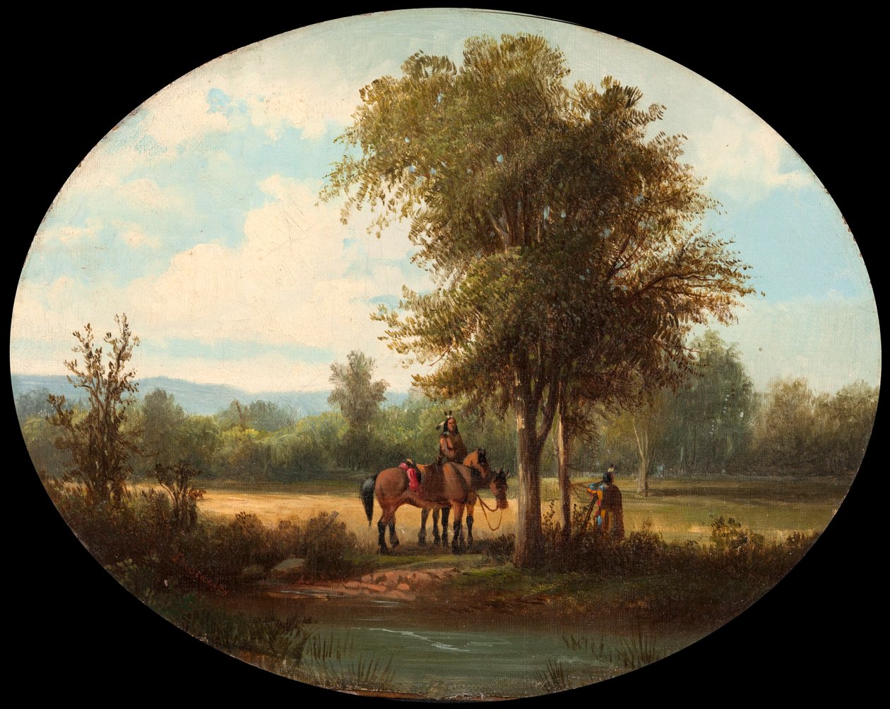 Une matinée dans la vallée de la rivière Milk - John Mix Stanley