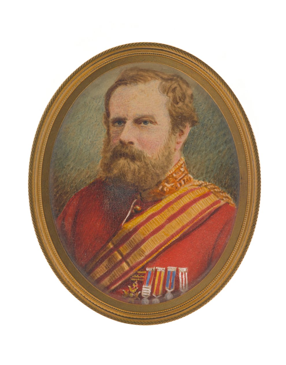 Lieutenant-général David Pott (1812-1881) en uniforme d