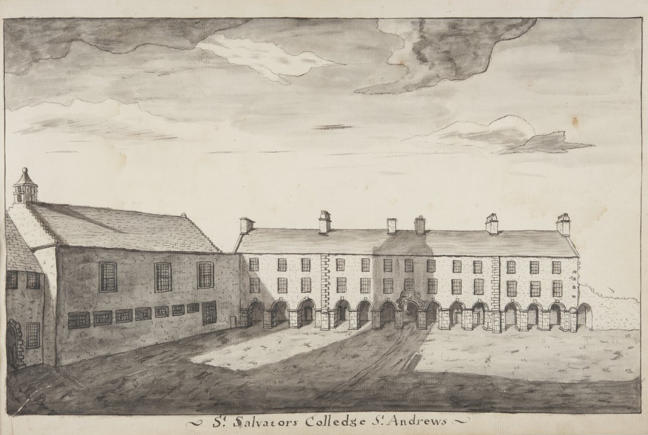 St Andrews Délinéé - Collège St Salvators St Andrews - John Oliphant