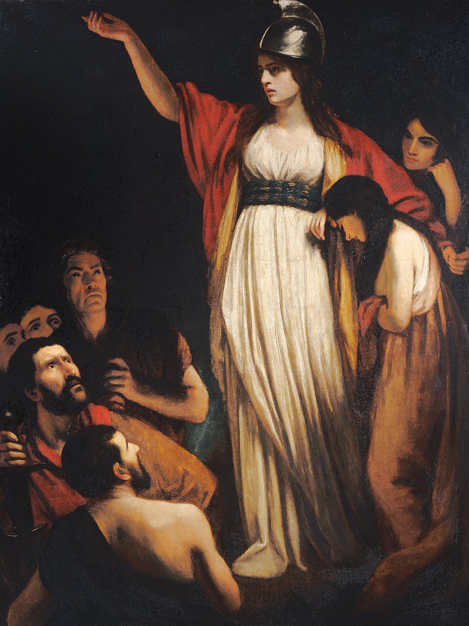 Boadicée haranguant les Bretons - John Opie