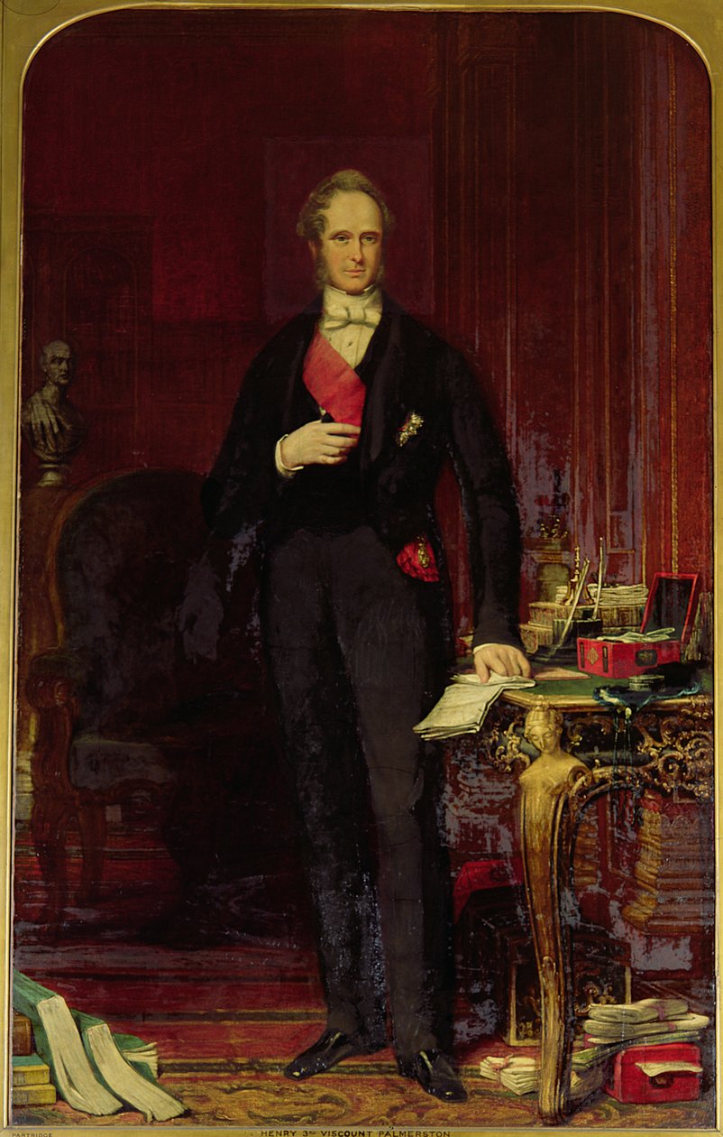 Henry, 3e vicomte Palmerston - John Partridge