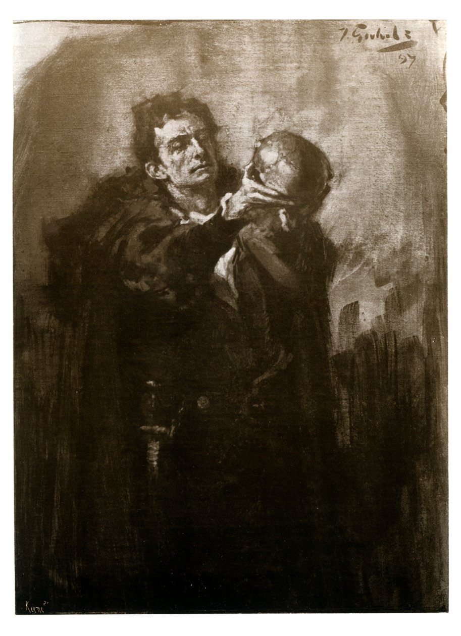 Forbes-Robertson en Hamlet - John Percival Gulich