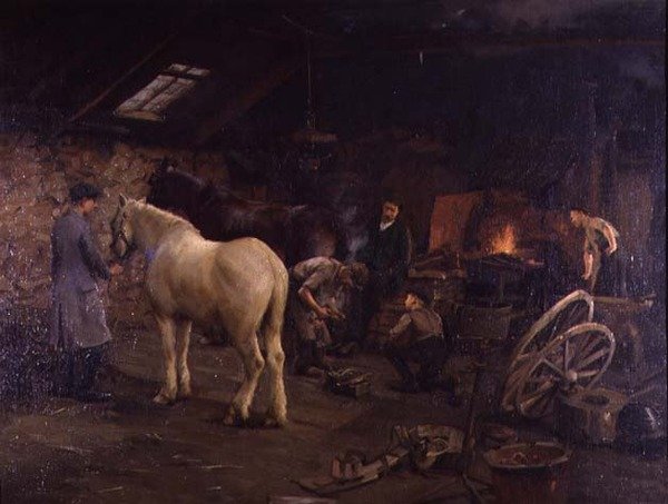 "En attendant son tour" - John Percy Cooke