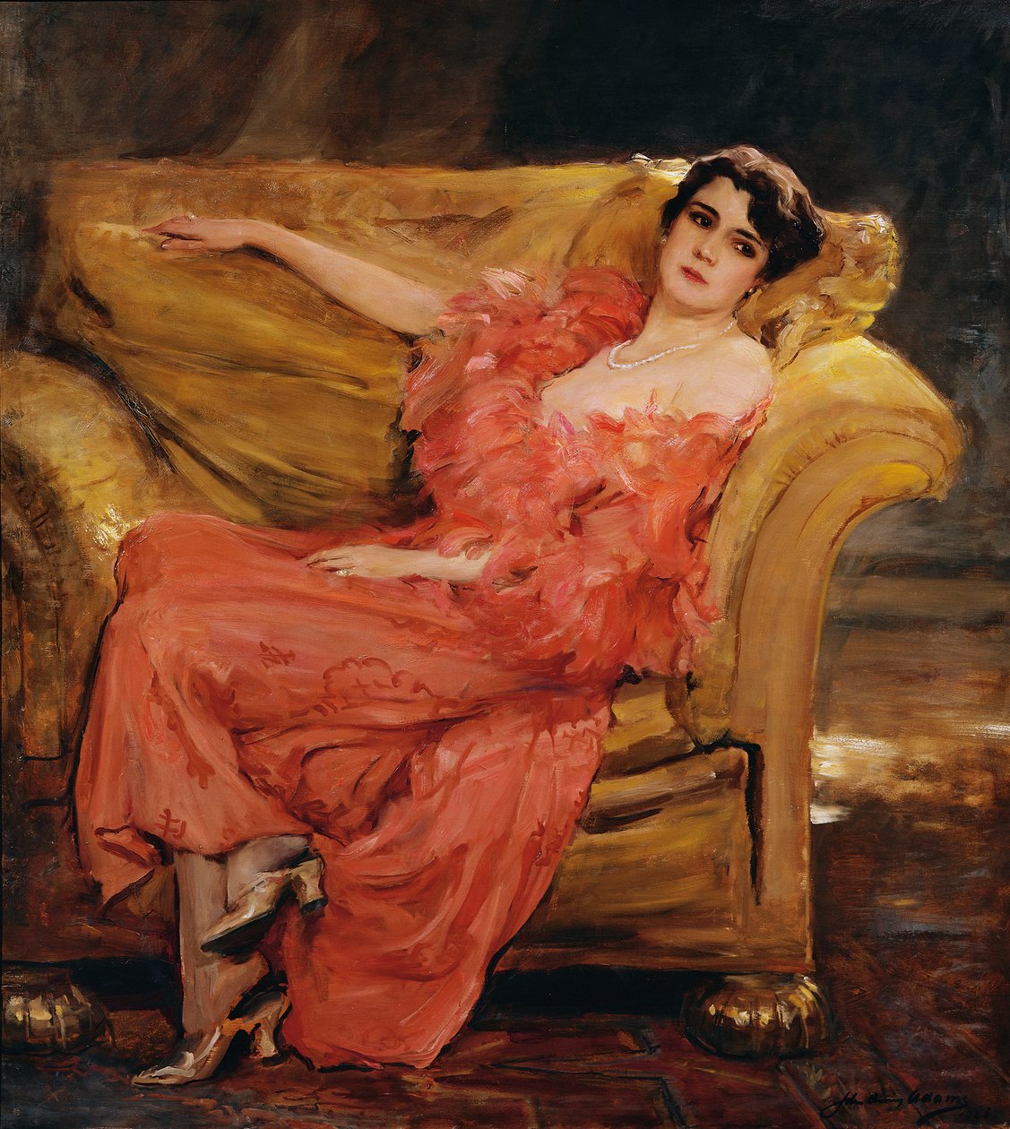 Luise Eisner, future princesse Odescalchi - John Quincy Adams