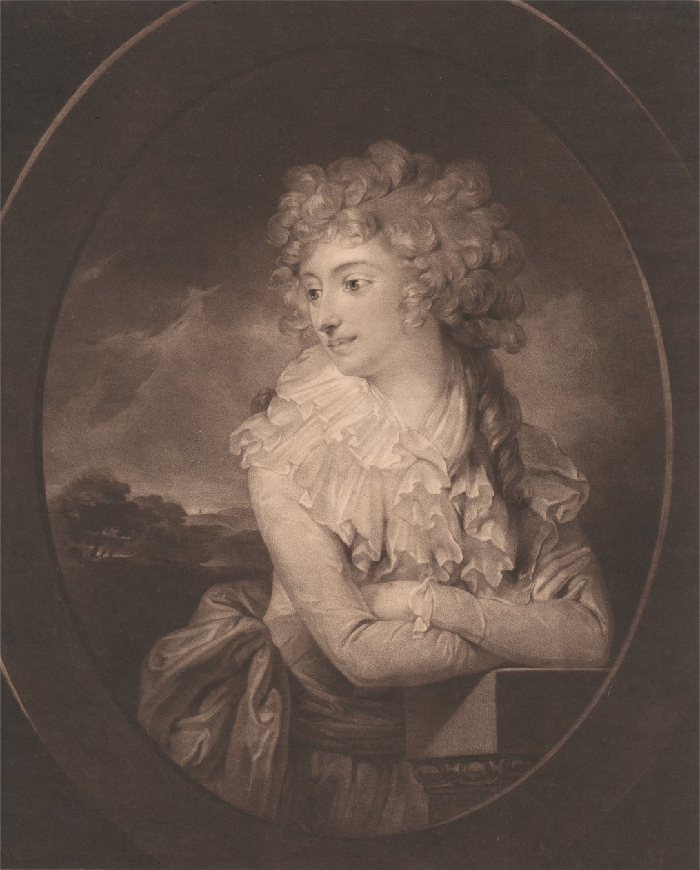 Sarah Anne, comtesse de Westmorland - John Raphael Smith
