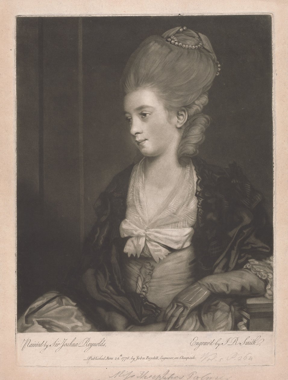 Theophelia Gwatkin (née Palmer) - John Raphael Smith