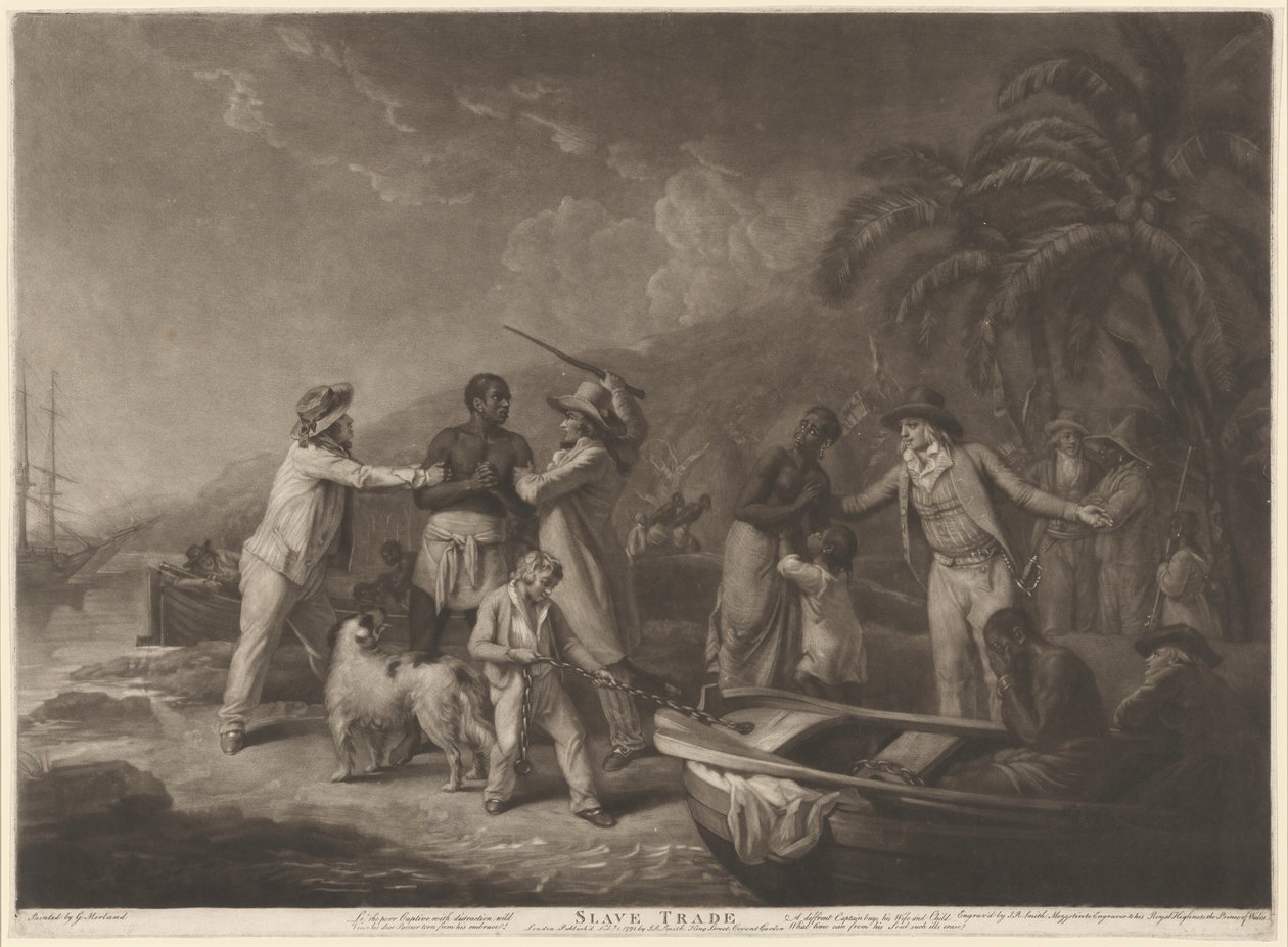 Traite des esclaves - John Raphael Smith after George Morland