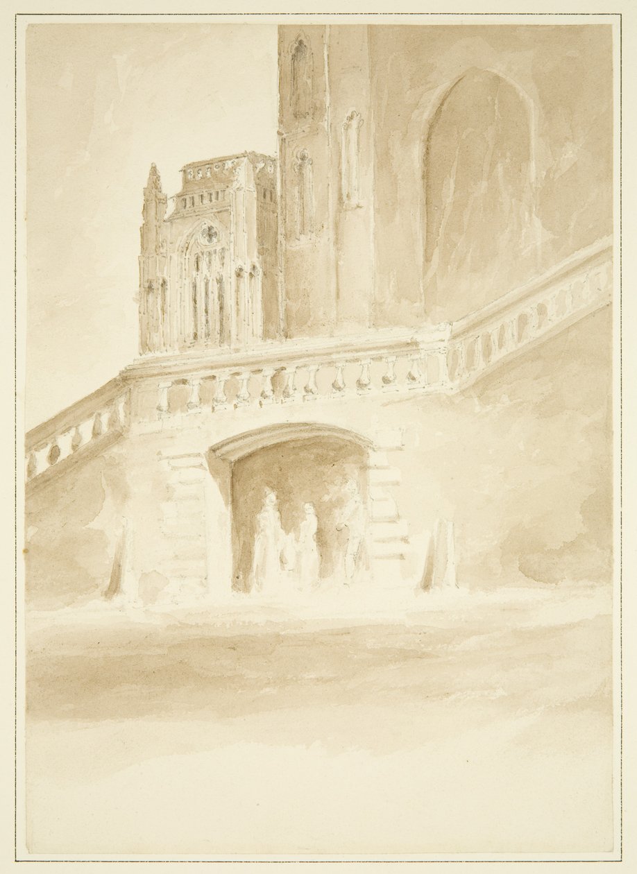 Conduit de Redcliffe et partie du porche nord - John Reverend Eden