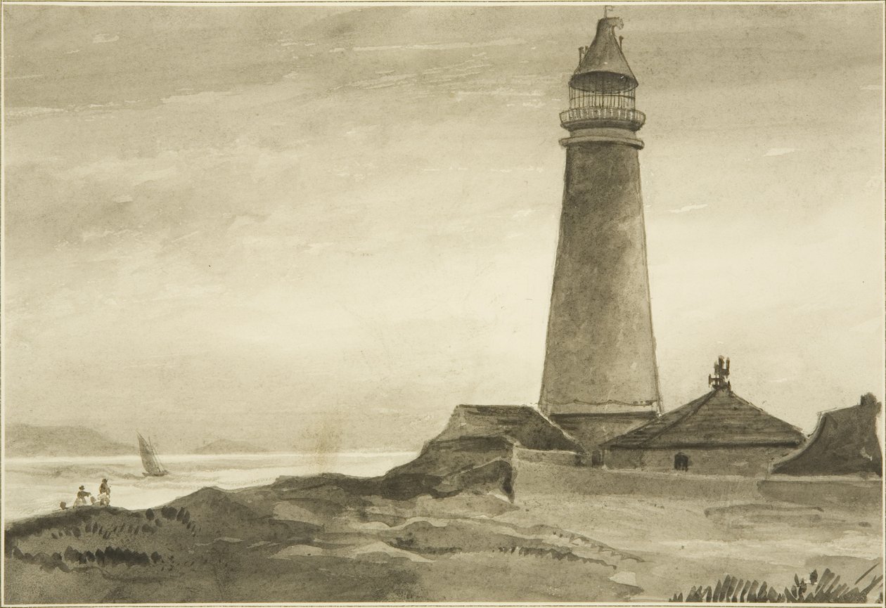 Le phare de Flat Holm - John Reverend Eden