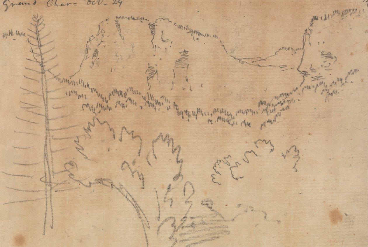 Grande Chartreuse, 24 octobre - John Robert Cozens