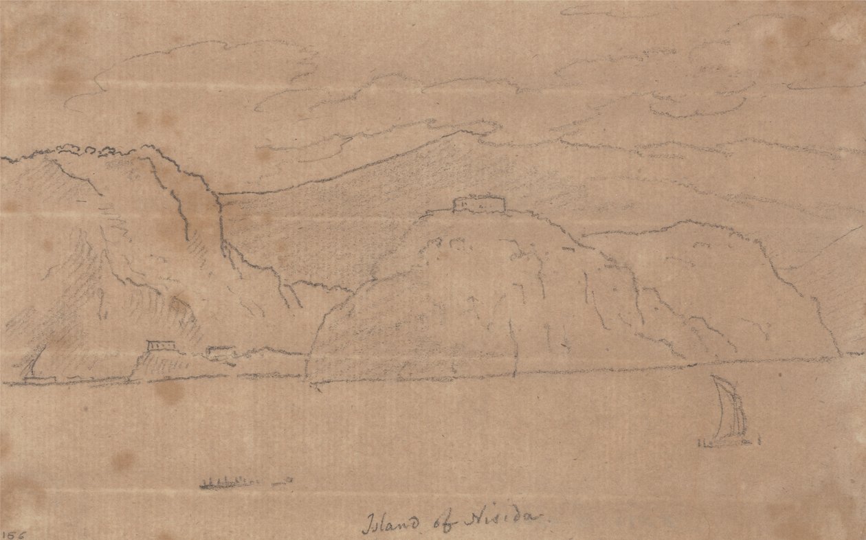 Île de Nisida - John Robert Cozens