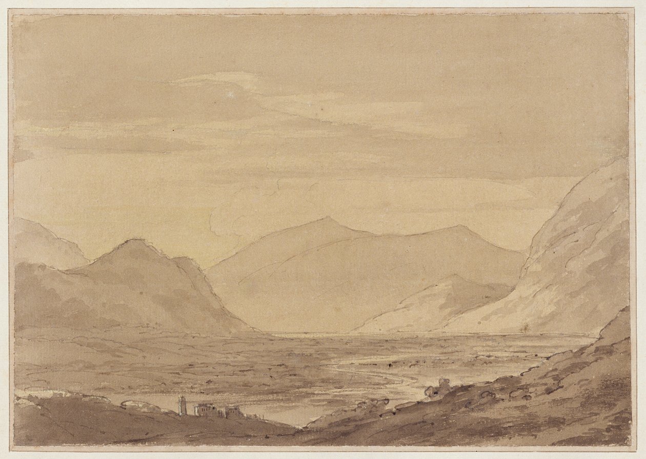 Près de Chiavenna - John Robert Cozens