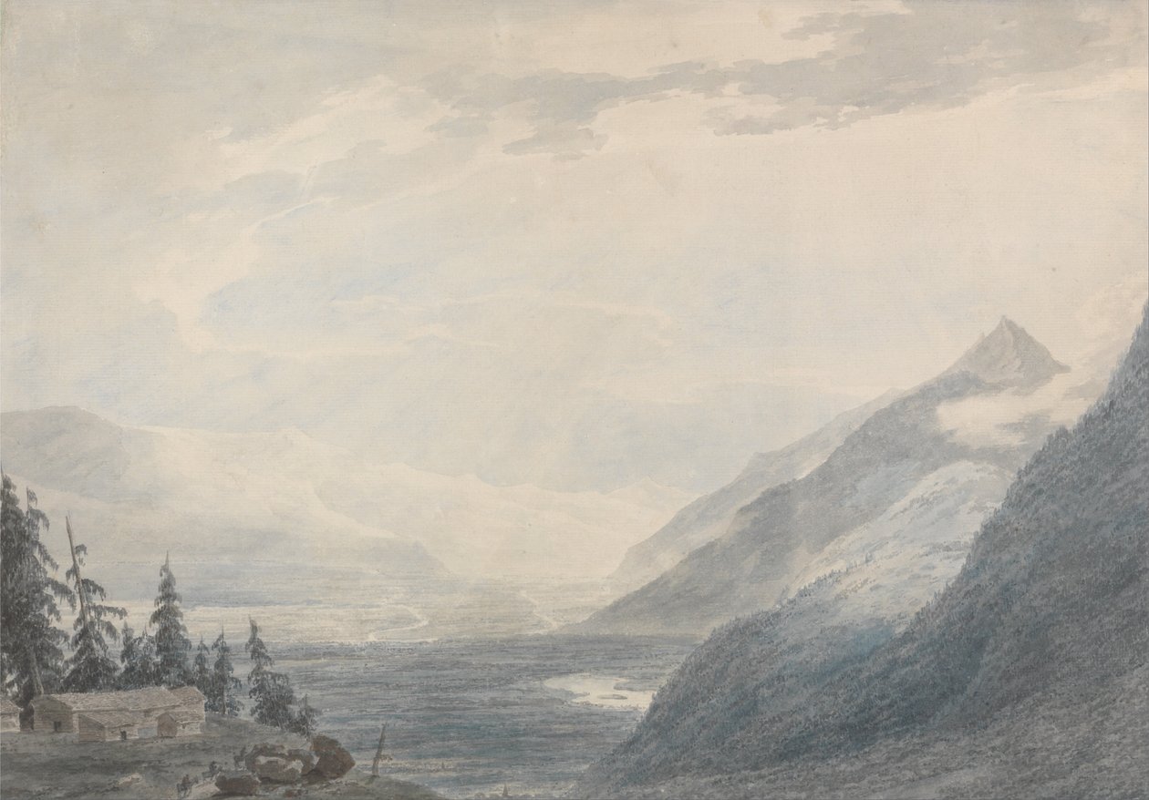 The Pays de Valais - John Robert Cozens