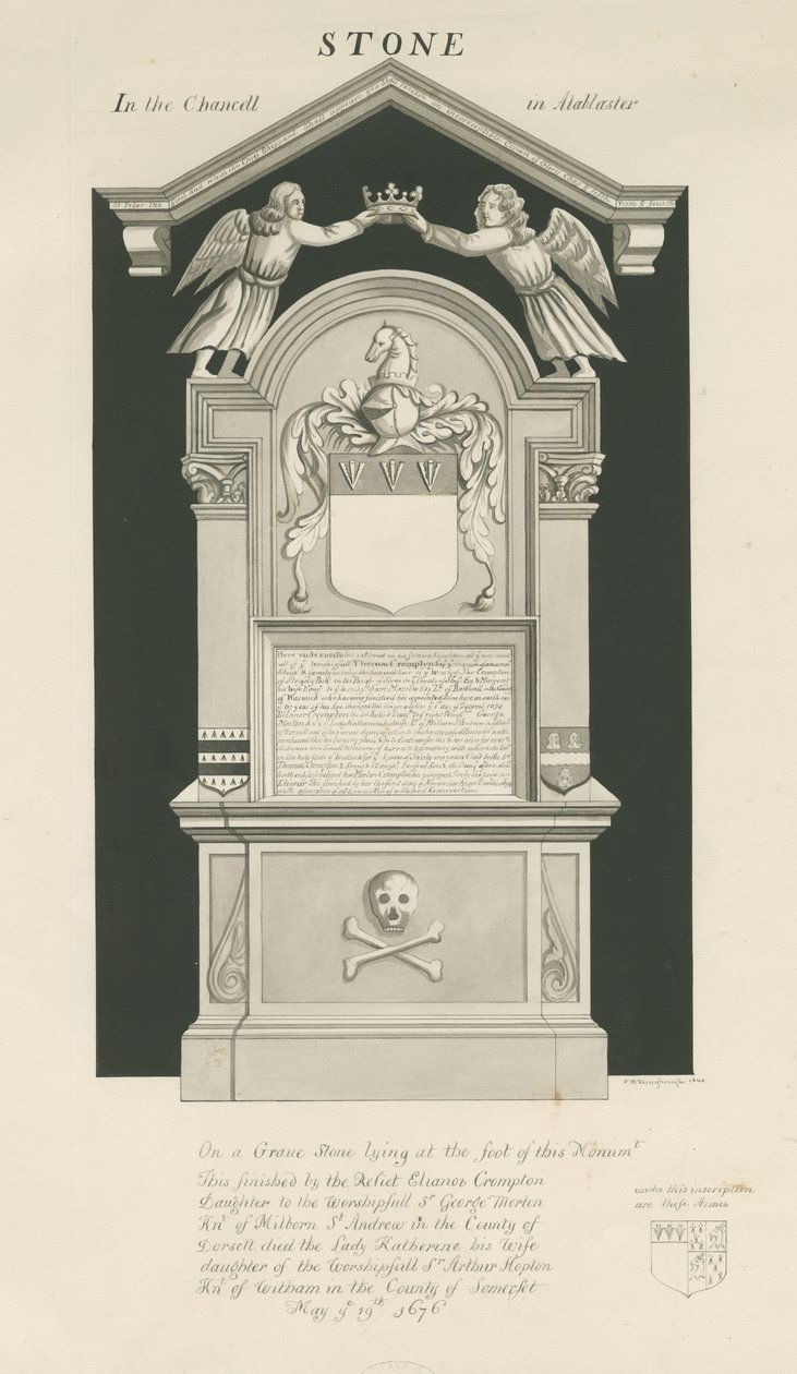 Pierre - Tombe de Thomas Crompton - John Robert Fernyhough