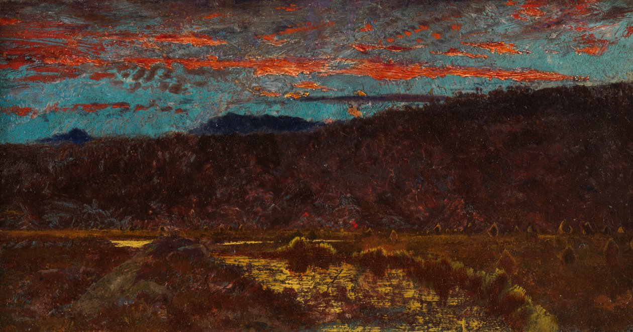 Champ de maïs du Somerset - John Samuel Raven