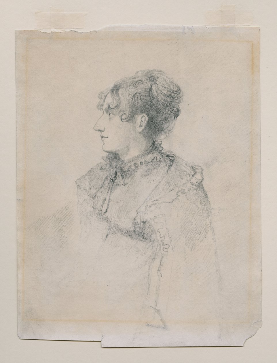 Portrait de Mme Parr (?), sœur de Mme John Sell Cotman, appelé 