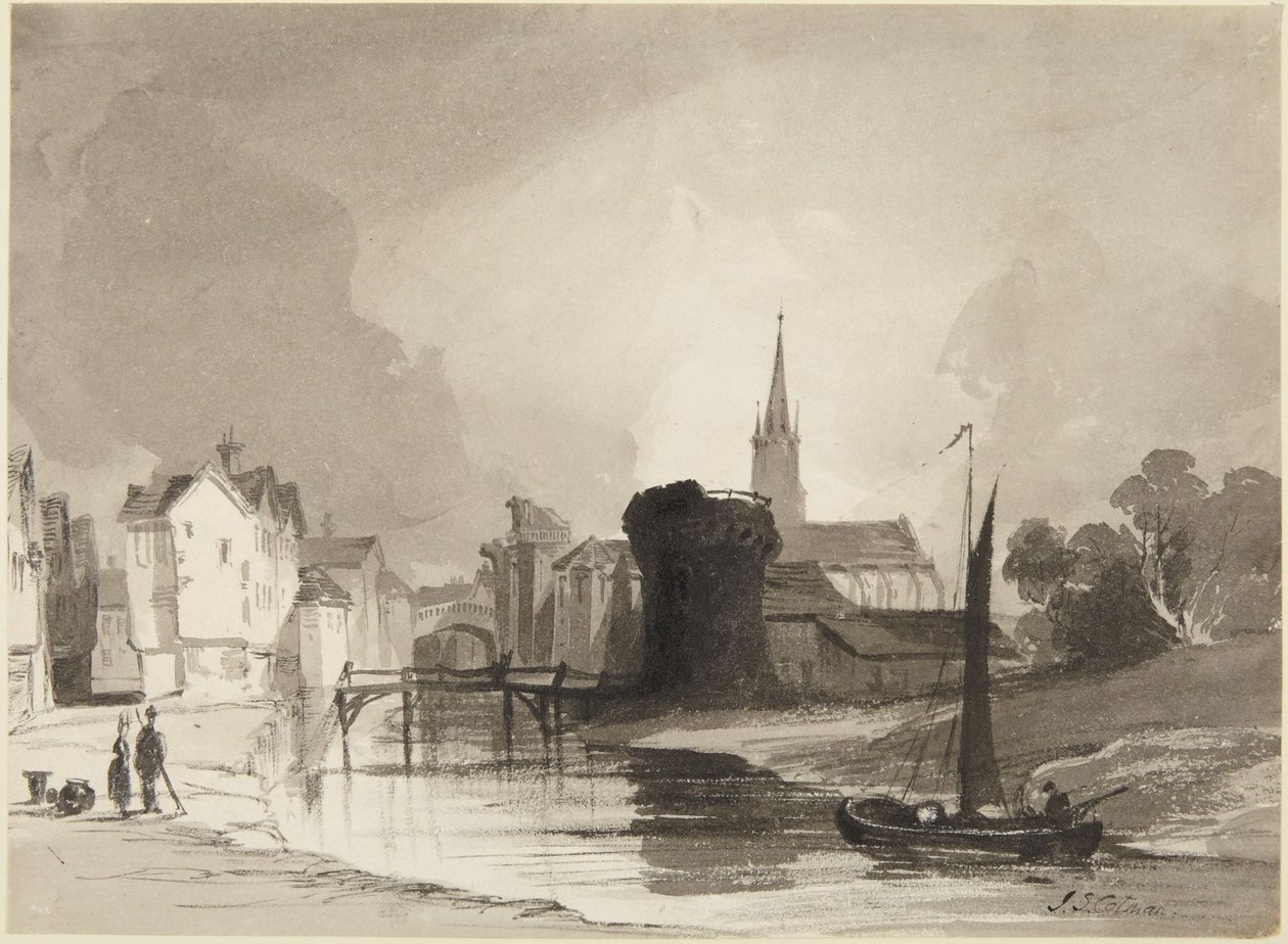 Scène de rivière - John Sell Cotman