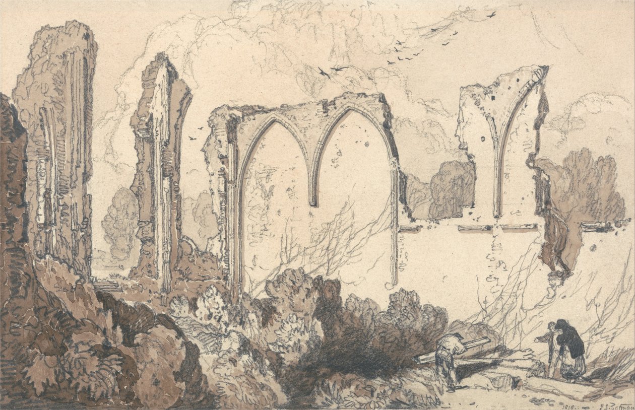 Ruine derrière l