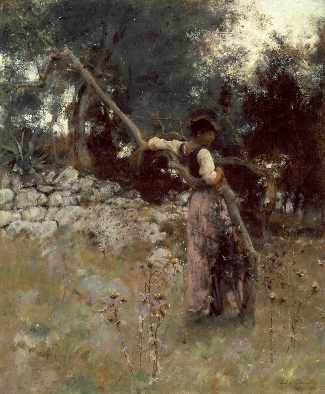 Une Capriote - John Singer Sargent