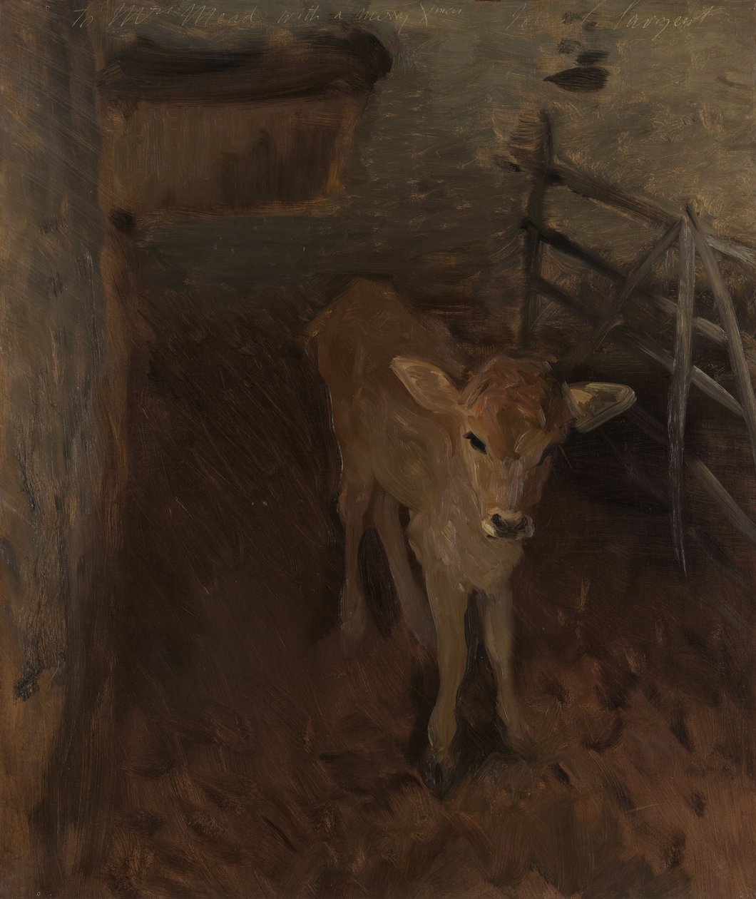 Un veau de race Jersey - John Singer Sargent